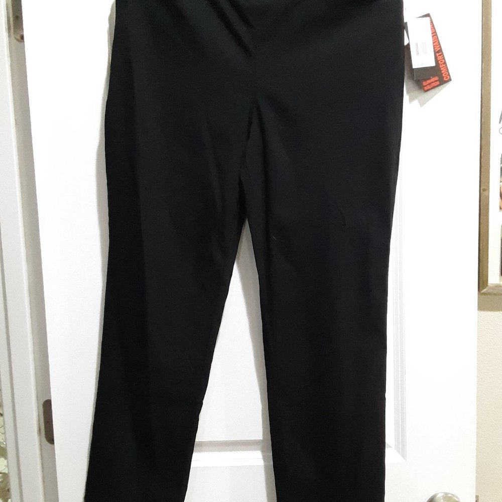 Slimming, comfort waist, pull on, pants